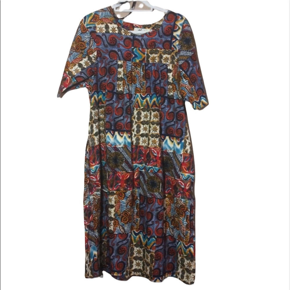Vintage ALICE OF CALIFORNIA dress w pockets